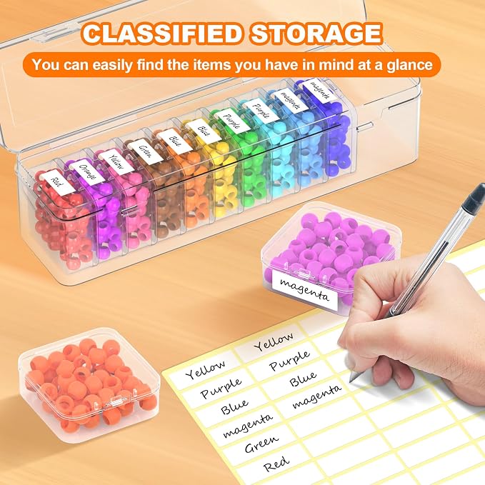 Bead Organizer Box, Craft Storage Box - Image 3
