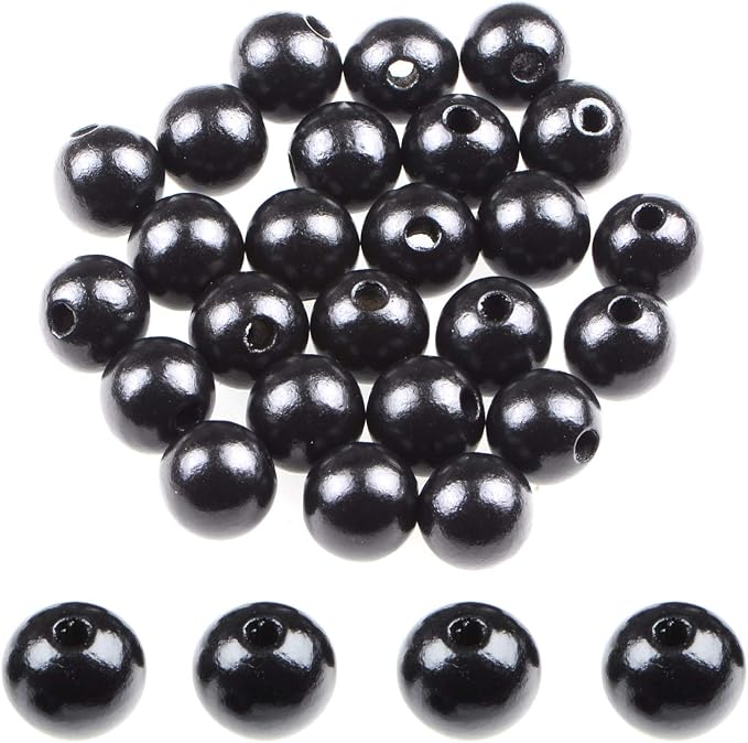 AD Beads Large Hole Wood Spacer Wooden Jewelry Making Bracelet Necklace by ADBeads