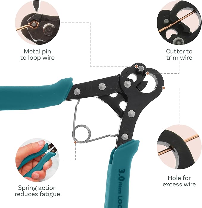 The Beadsmith Original One Step Looper | Create and Trim Consistent 3 mm Loops - Image 5