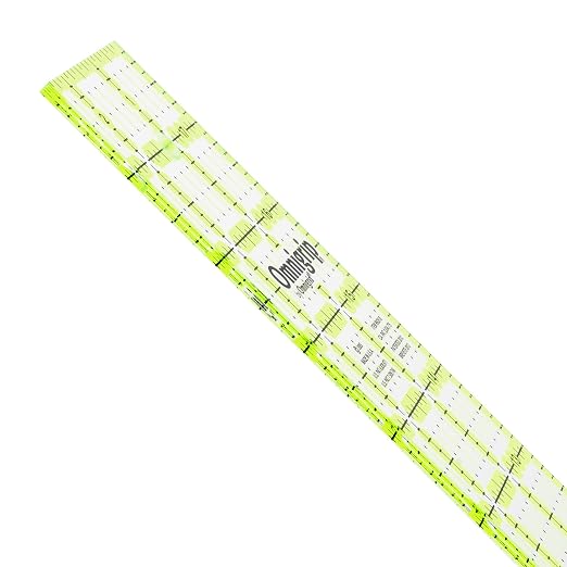 Omnigrip 6-1/2" x 6-1/2" Non-Slip Square Quilting Ruler by Omnigrid - Image 2