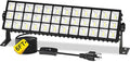 100W LED Shop Lights, 11000LM 6000K Plug in Garage Light with 6FT Power Cord, IP66 Waterproof Work Light for Garage, Outdoor, Workshop, Yard, Warehouses, Carport, Indoor