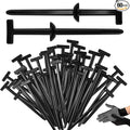60 PCS Nylon Universal Cable Tie Buckle, Heavy Duty Self-Locking Zip Ties Holder with Pin & Button Design, UV Resistant Zipties for Car Daily Auto Fixing, Car nylon Zip Ties. (60)