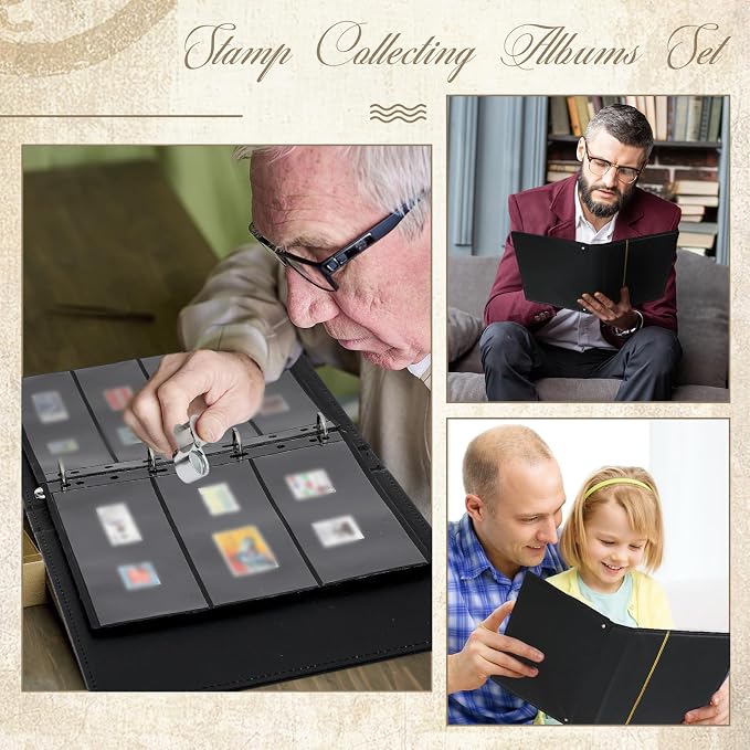 Stamp Collecting Album Binder Kit - Image 4