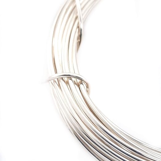 CRAFT WIRE 18 Gauge, 925 Sterling Silver Wire Half Hard Made in USA - 10FT | - Image 3
