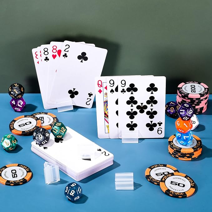 Maitys 24 Pcs Plastic Game Piece Card Stands Holder Plastic Board Pieces - Image 7