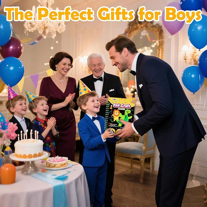 FUNNYB&G Mess-Free Foil Art Craft - Image 9