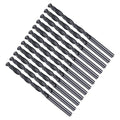 Drill Bit, 5/32" Cutting Diameter, 4241 HSS Nitriding Black 118° Cutting Angle Versatile Jobber Bits - (Applications: for Drilling Plastic Wood Soft Metal), 12-Pieces