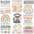 MAIANEY Social Worker Sticker – Motivational Vinyl Decals by Maianey