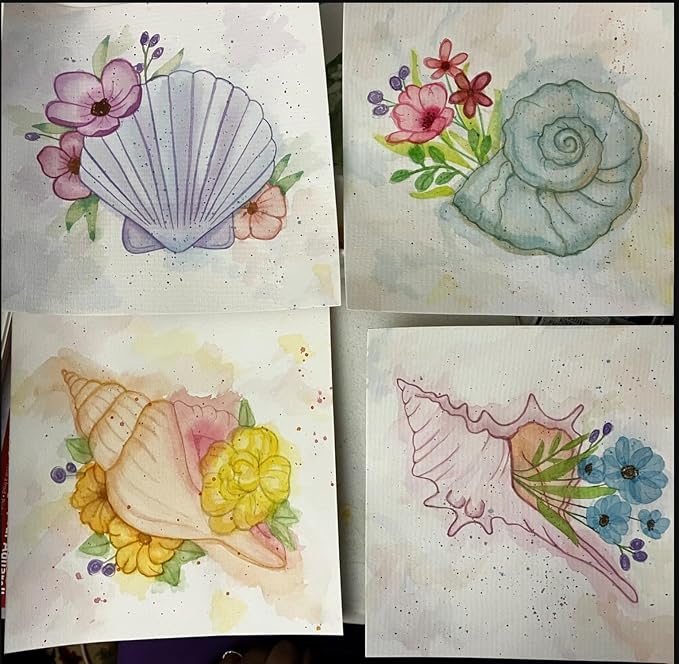 Sea Animal Stencils Reusable Turtle Shell Fish Stencil Jellyfish Octopus - Image 3