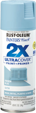 Rust-Oleum Painter's Touch 2X Ultra Cover Spray Paint, Satin French Blue | by Rust-Oleum