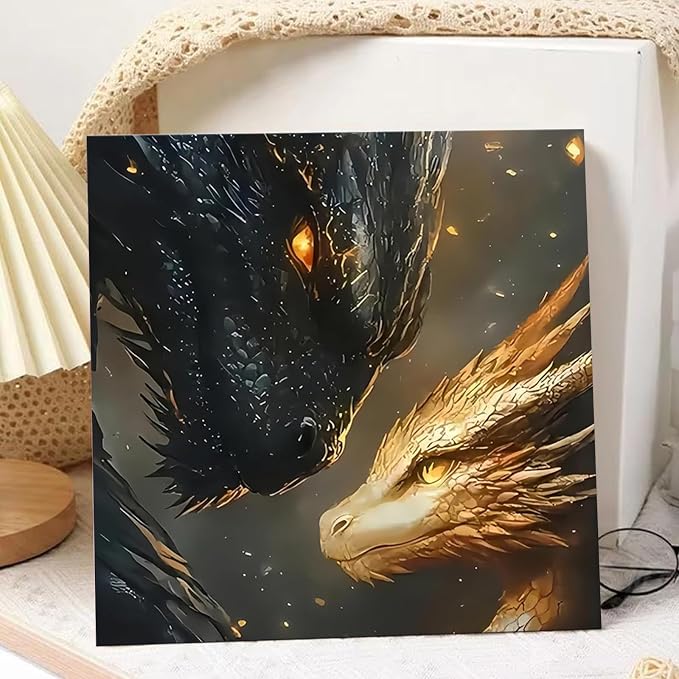 hkejoi Dragon Paint by Numbers - Image 2