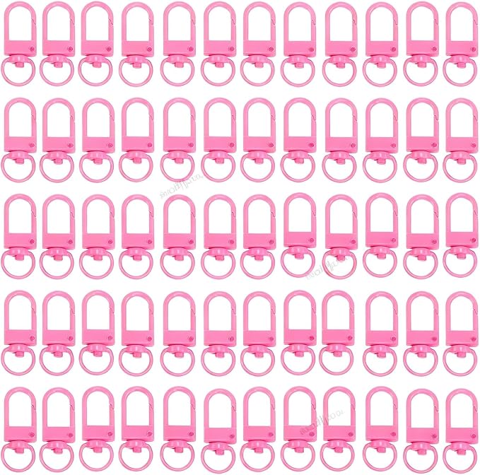 Keychain Clasp Keychain Clip Accessories Bulk 60pcs Colorful Lobster Claw Clasps by Cmidy