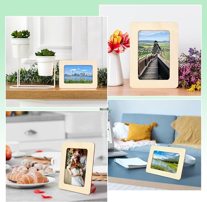 VOKOY 30 Pack Wooden Picture Frames - Image 4