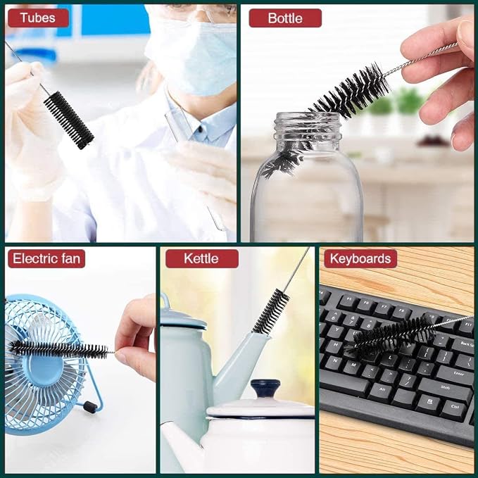 Long Straw Brush Cleaner, Flexible Nylon Tube Cleaning Brushes - Image 4