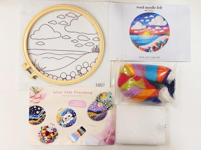 CaptainCrafts Needle Felting Kit - Image 3
