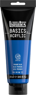 Liquitex BASICS Acrylic Paint, 250ml Tube, Primary Blue by Liquitex