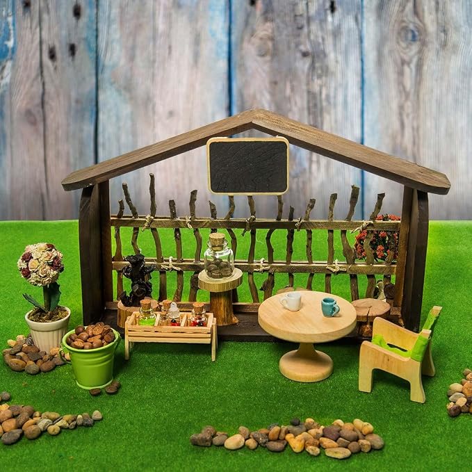 KISEER 6 Pack Fairy Garden Grass 6 x 6 Inches Miniature Artificial Craft Grass - Image 7