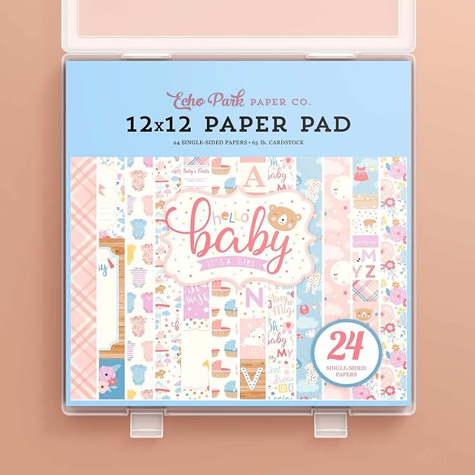 Denkee 12 x 12 Paper Storage, 4 Pack Scrapbook Paper Organizer Storage - Image 2