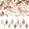 PH PandaHall Shell Pendants Spiral Seashells Craft Charms Cowrie Sea Shells by PHPandaHall