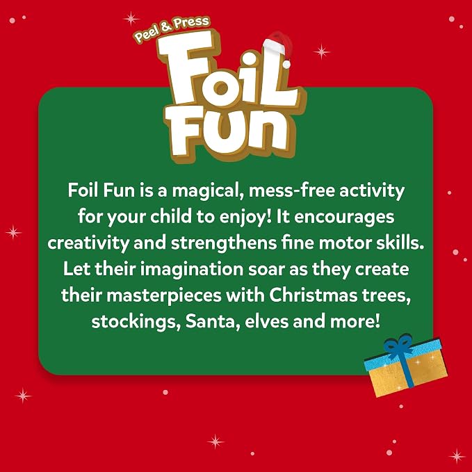 Skillmatics Foil Fun – Christmas Magic, Mess-Free Holiday Art & Craft Kit | DIY - Image 8