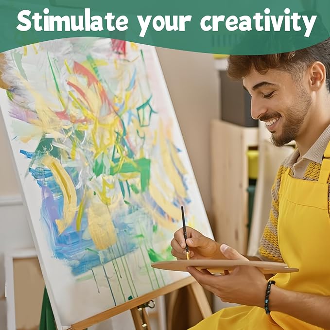 ESRICH Stretched Canvas for Painting 18x24 Inch, Triple Primed Acid-Free Cotton - Image 6