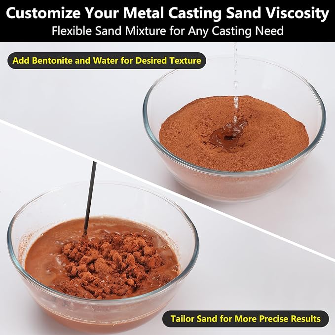 5Lbs Premium Ultra-Fine 400 Mesh Oil-Free Casting Sand - Image 2
