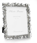 Cuspin Silver 8x10 Picture Frame, Vintage Silver Ornate Leaf Textured by Cuspin