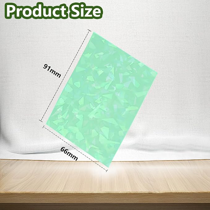 100 Count Mint Green Card Sleeve - Image 2