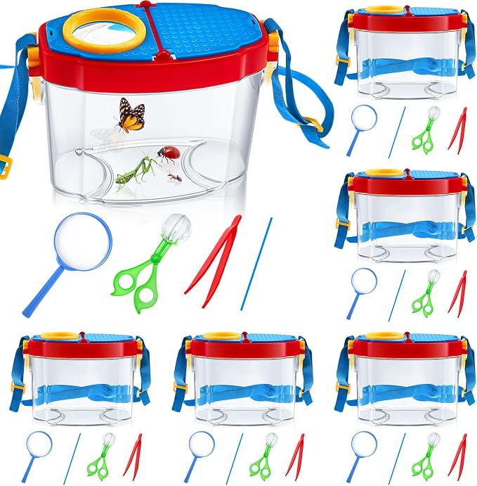 36 Pcs Bug Catcher for Kids, Bug Catching Kit by PullCrease