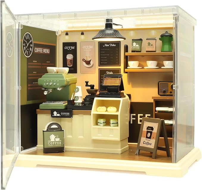 Coffee Shop Mini Model Kits by EPEXERCISENPLAY