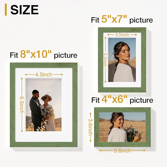 Vittanly 15 Pack Picture Frames Collage Wall Decor - Image 3