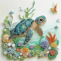 ZQEATRY Sea Turtle Animal Special Shape Diamond Art Kits by ZQEATRY
