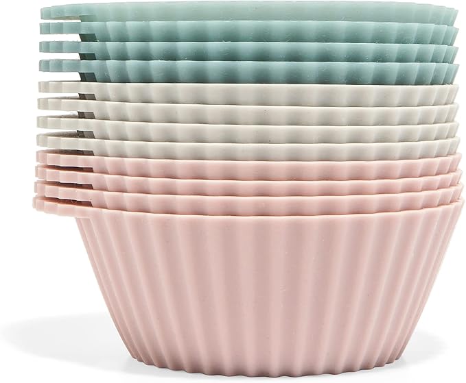 The Silicone Kitchen Reusable Silicone Baking Cups Silicone Muffin Liners by TheSiliconeKitchen