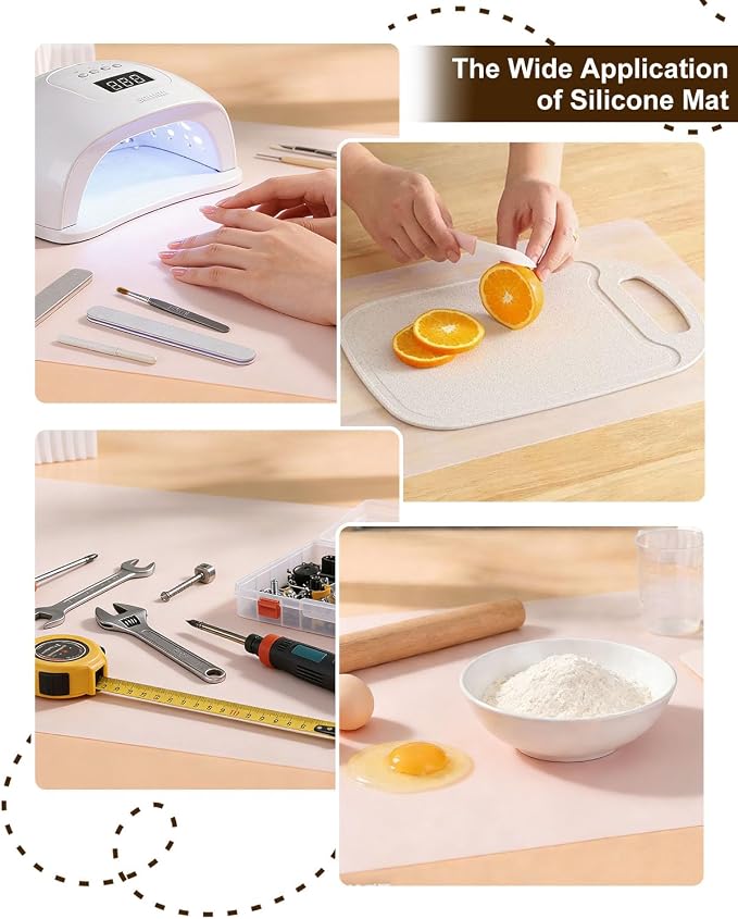 Silicone Mats for Crafts, Silicone Mats for Kitchen Counter, Craft Mat - Image 6