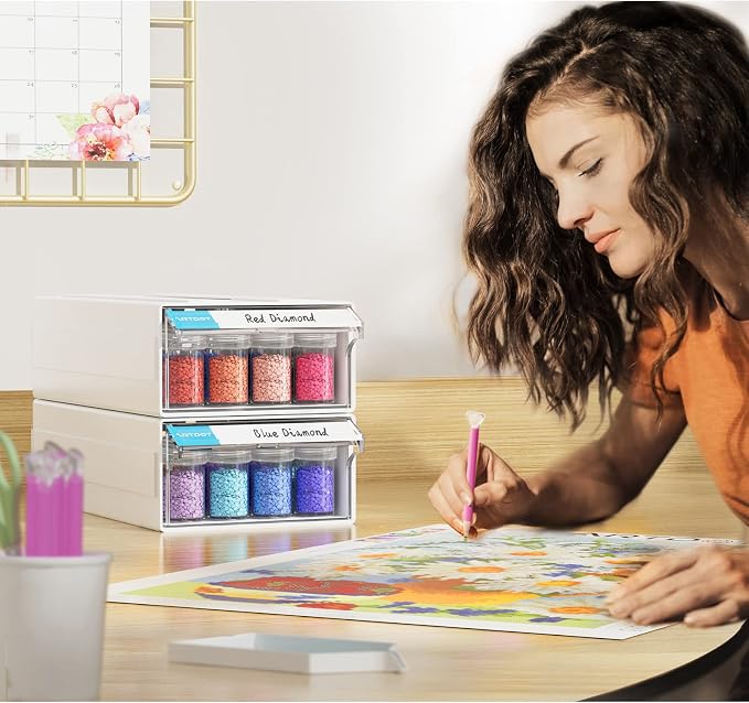 ARTDOT 2-Pack Interlocking Storage Containers - Image 8