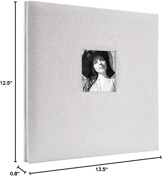 MCS Expandable 10-Page Glitter Scrapbook Album - Image 2