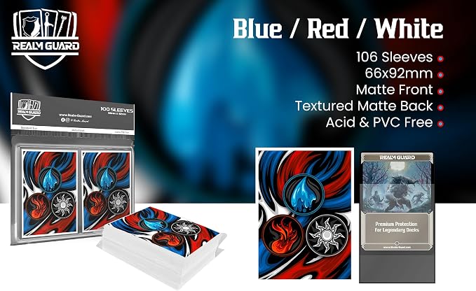 100ct Textured Matte TCG/MTG Card Art Sleeves - Image 3