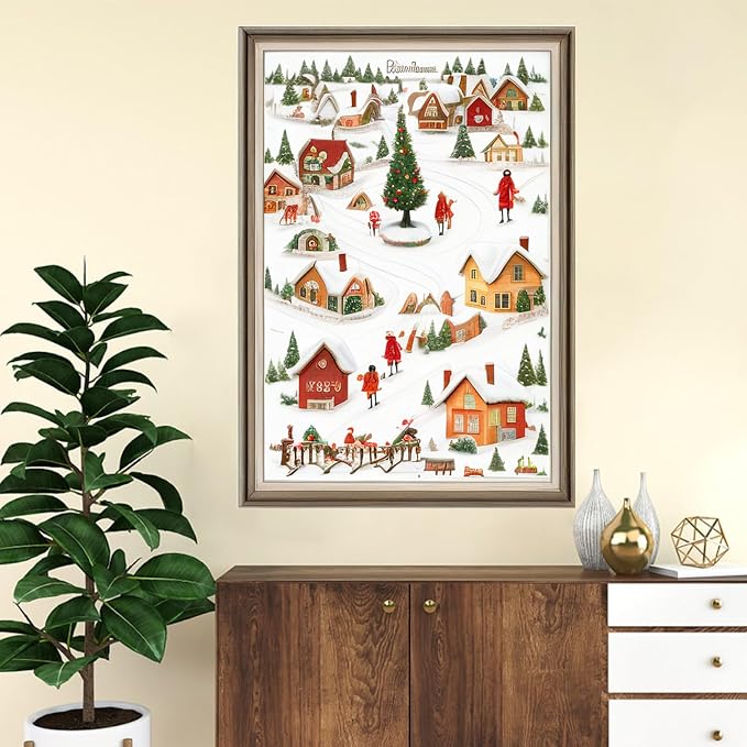 Joyhoor Cross Stitch Kits for Beginners Stamped Cross-Stitch Supplies - Image 2
