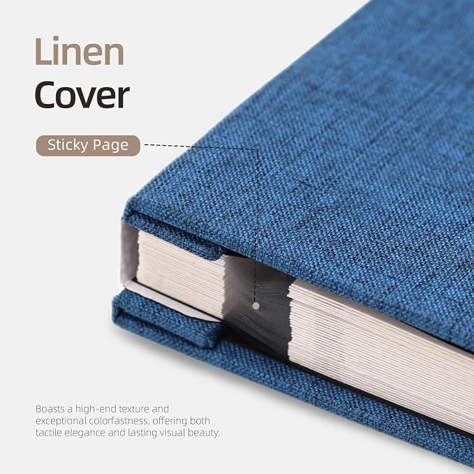Vienrose Photo Album Self Adhesive 4x6 5x7 3x5 8x10 10x12 Scrapbook Album DIY - Image 5