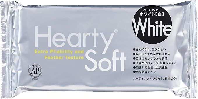 Activa Hearty Soft Clay, Lightweight Air Dry Clay 180g | Fine & Flexible by SandtastikProducts