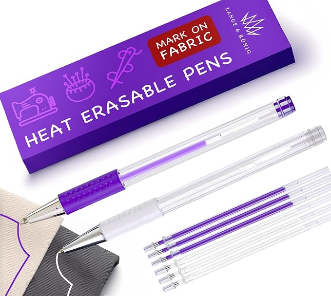 Lange & König Heat Erasable Fabric Marking Pens by LangeK%C3%B6nig