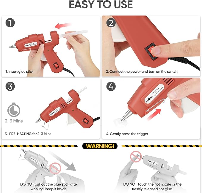 ROMECH 20W Mini Hot Glue Gun - Image 5
