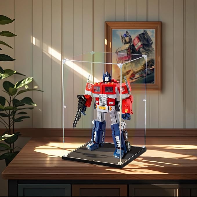 Clear Acrylic Display Case, Self-Assemble Showcase - Image 3