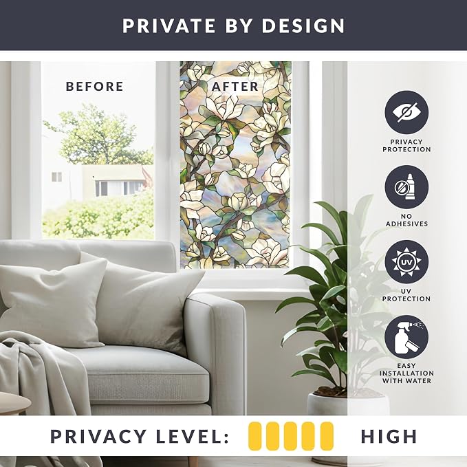 Artscape Star Magnolia | Privacy Window Film - Image 3