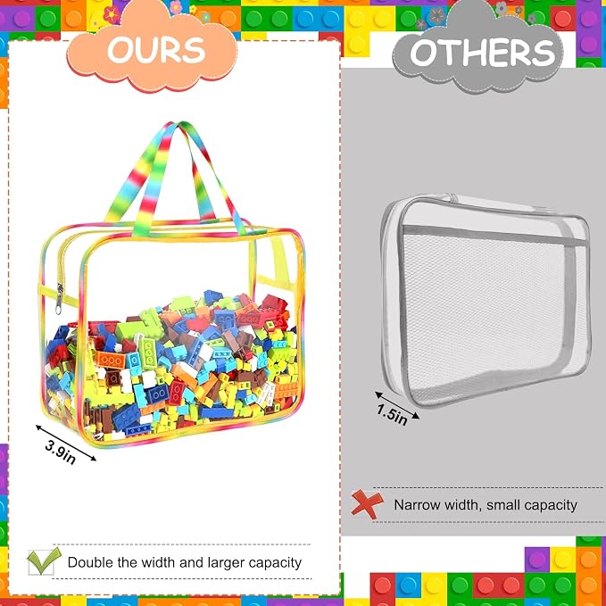 6 Packs Large Toy Storage Bags - Image 5