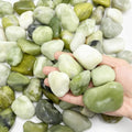 SIDONG 5 LB Jade Pebbles, 1.2-2Inch Natural Decorative Polished Jade Stones by SIDONG
