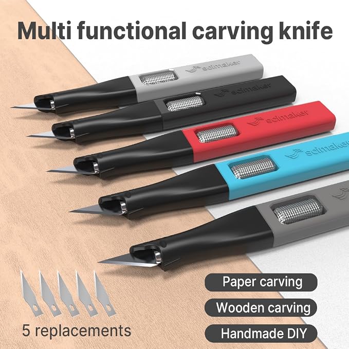 Precision Craft Knife Set for DIY, Modeling & Detail Cutting – Ergonomic - Image 8