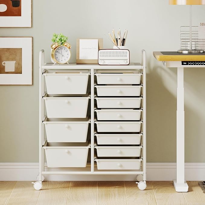 BECOMFORT 15-Drawer Rolling Cart - Image 2