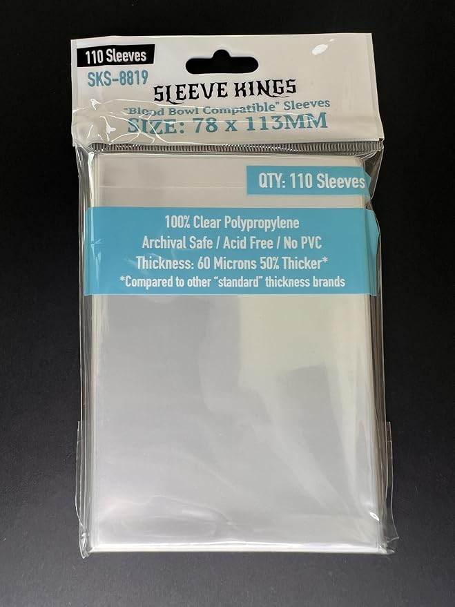 Sleeve Kings "Blood Bowl Compatible Sleeves 78 X113 mm - Image 2