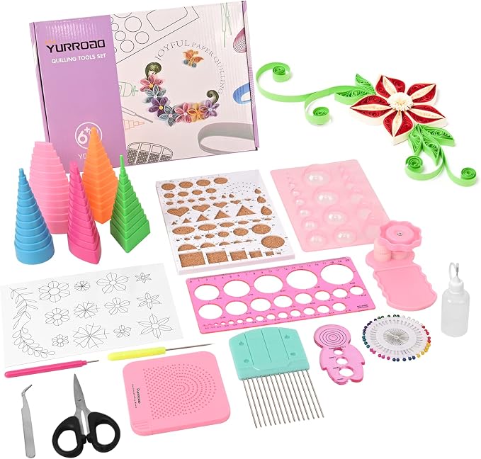 YURROAD Paper Quilling Tools Kit, Used by YURROAD